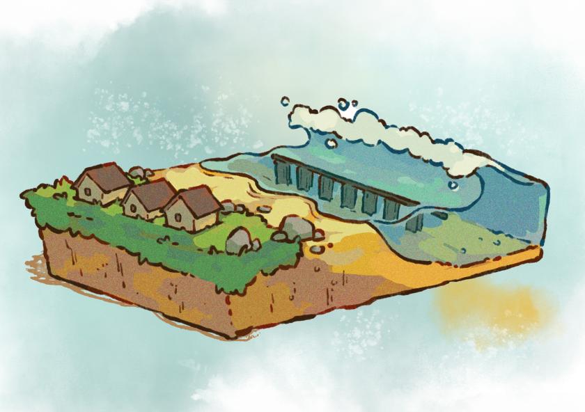 An MIT team is hoping to fortify coastlines with “architected” reefs — sustainable, offshore structures that are engineered to mimic the wave-buffering effects of natural reefs while also providing pockets for fish and othe...
An MIT team is hoping to fortify coastlines with “architected” reefs — sustainable, offshore structures that are engineered to mimic the wave-buffering effects of natural reefs while also providing pockets for fish and othe...