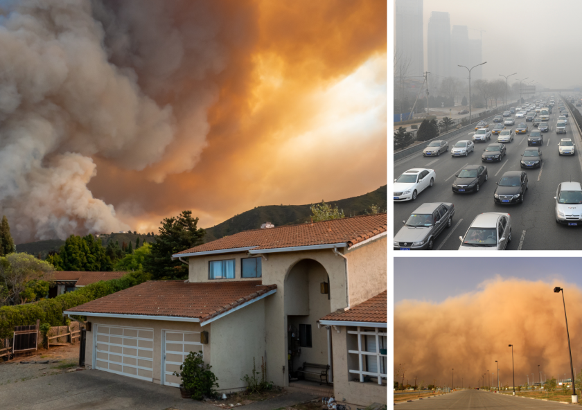 MIT researchers demonstrate that over 50 percent of the world’s population would still be exposed to PM2.5 concentrations that exceed new air quality guidelines due to large natural sources of particulate matter — dust, sea salt... 
              MIT researchers demonstrate that over 50 percent of the world’s population would still be exposed to PM2.5 concentrations that exceed new air quality guidelines due to large natural sources of particulate matter — dust, sea salt...