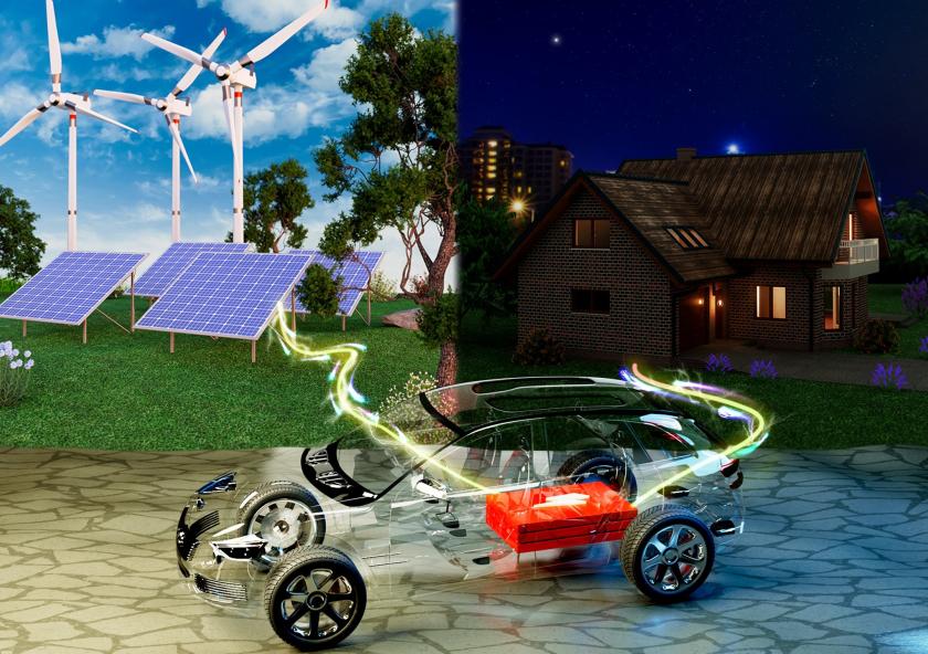 
              In the future, electric vehicles could boost renewable energy growth by serving as “energy storage on wheels” — charging their batteries from the power grid as they do now, as well as reversing the flow to send power back an...