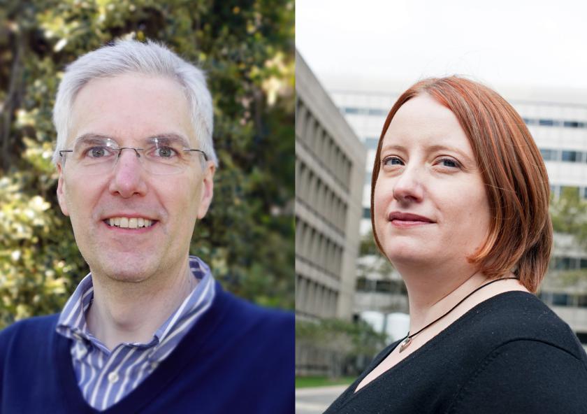 
              The two leads on the Climate Grand Challenge flagship project “Bringing Computation to the Climate Challenge" are Raffaele Ferrari (left) and Noelle Selin.
              Photos courtesy of the subjects
      