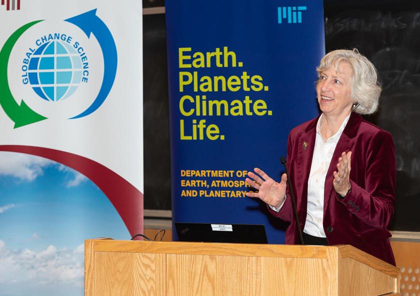 Gretchen Daily presents the 17th annual Kendall Lecture.Photo: Vicki McKenna