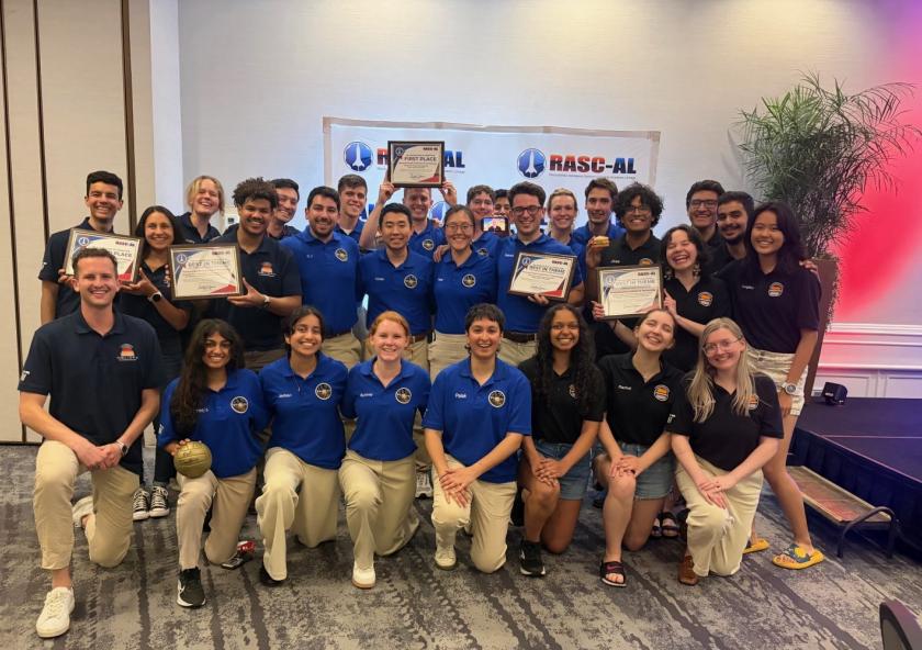 Three MIT teams took five top awards in the 2026 NASA RASC-AL Competition for designing critical elements for the moon base and future missions to Mars.