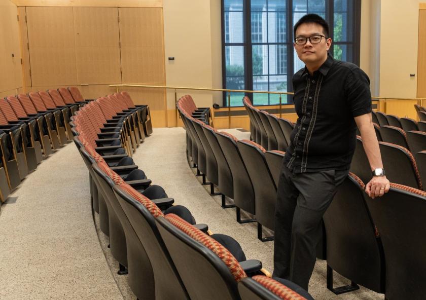 Enrolling in the DEDP program “has been game-changing,” graduate student Lyonel Tanganco says. “The program provides a solid foundation for understanding the world and how to make a positive, measurable difference in the lives of other people, especially the least fortunate among us.”