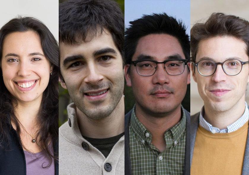 Left to right: Gabriela Schlau-Cohen, Rafael Jaramillo, David Hsu, Nuno LoureiroPhotos: (l-r) Justin Knight, Claudio Cambon, Katherine Shozawa, Susan Young