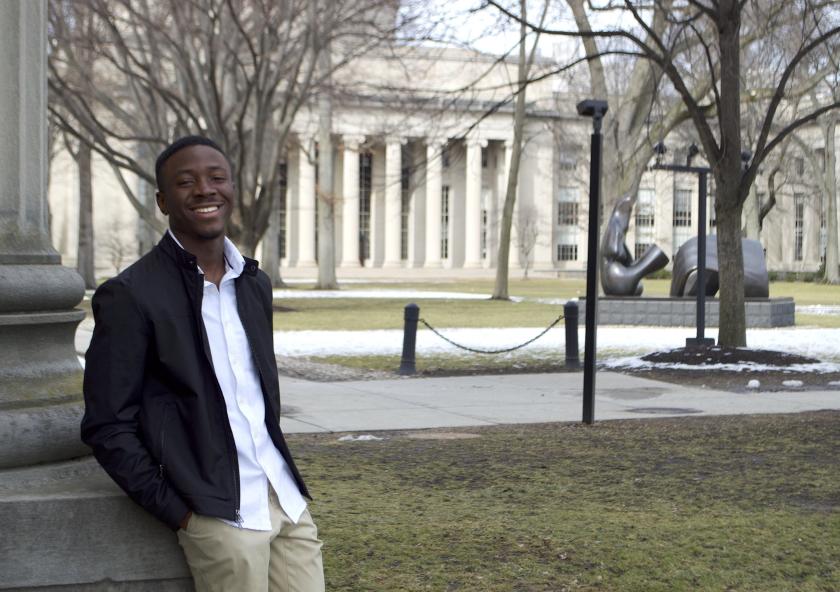 Runako Gentles is an MIT junior majoring in civil and environmental engineering.
Runako Gentles is an MIT junior majoring in civil and environmental engineering.