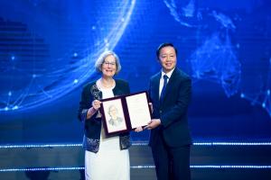
              Vietnam’s Deputy Prime Minister Tran Hong Ha presented Susan Solomon with the VinFuture Award for Female Innovator at an award ceremony on Dec. 20 in Hanoi, Vietnam. Solomon was recognized for her work on ozone depletion and th...