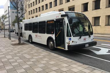 Photo of tech shuttle