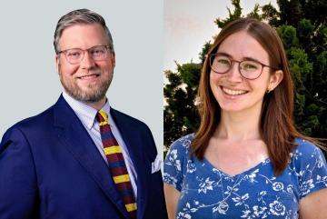 Addison Stark (left) and Abigail OstrikerStark photo: Greg Gibson/Bipartisan Policy Center; Ostriker photo: Thomas Dattilo