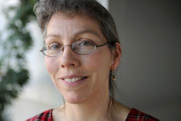 Anne McCants, MIT professor of history, describes how we can derive hope about climate change by learning from human societies that thrived in difficult conditions of the preindustrial past.Photo: Richard Howard