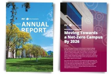 view of both report covers
