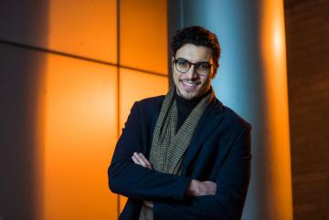 
              “Nuclear power is safe, sustainable, and reliable; now we need to be on time and on budget [to achieve] climate goals” says MIT doctoral student Assil Halimi.
              Photo: Gretchen Ertl
      