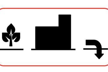 
              The BECCS supply chain: biomass cultivation and harvest (left), biomass energy use (center), and carbon dioxide storage (right).
              Image courtesy of Carbon Brief.
      
