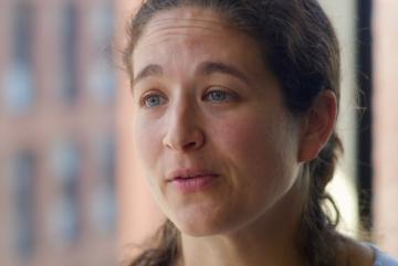 Associate Professor Elsa Olivetti studies the huge quantities of industrial waste materials generated in the manufacturing industry, in hopes of finding useful ways to reconstitute and reuse this waste for building.Photo: MIT Environmental Solution...