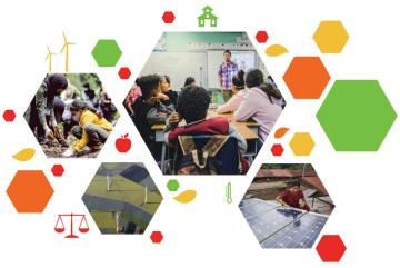 
              The Climate Action Through Education (CATE) program is rolling out in pilot form this year in more than a dozen Massachusetts high schools, and eventually in high schools across the United States.
              Clockwise from left...