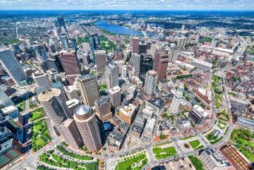 The Rose Fitzgerald Kennedy Greenway has become a signature landmark in Downtown Boston.Photo: Greenway Conservancy and Kyle Klein Photography