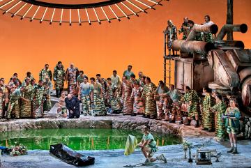 
              Director and MIT Professor Jay Scheib speaks about his widely heralded production of Wagner’s “Parsifal” opera at the Bayreuth Festival, which features an apocalyptic theme and augmented reality headsets for the audience.
     ...