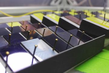 
              Researchers have developed a new way to test long-lasting perovskite formulations that could be used for solar cells. The high-throughput automated degradation test system monitors the breakdown of the material through its changes i...