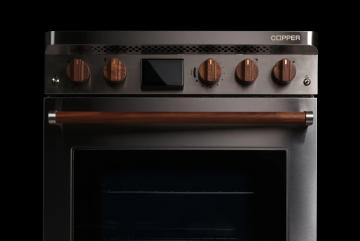 “We’re making ‘going electric’ like an appliance swap instead of a construction project,” says founder Sam Calisch. Pictured is an example of Copper’s battery-equipped kitchen range. “We’re making ‘going electric’ like an appliance swap instead of a construction project,” says founder Sam Calisch. Pictured is an example of Copper’s battery-equipped kitchen range.
