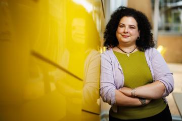 Newly-tenured associate professor Christina Delimitrou applies machine learning to make large cloud computing systems more efficient, secure, and reliable.