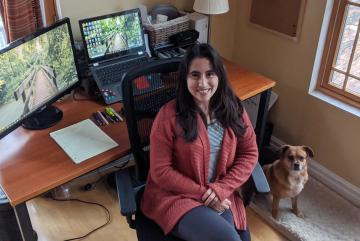 "I really like the way the project teams are designed to be fluid. Everyone knows who’s working on what, and you can sit in on meetings if you want to. We all have a limited amount of time, but the resources are there,”. says Eric...