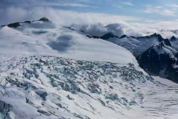 
              The rate of glacier ice flow is more sensitive to stress than previously calculated, according to a new study by MIT researchers that upends a decades’ old equation used to describe ice flow. Pictured is the Juneau ice field i...