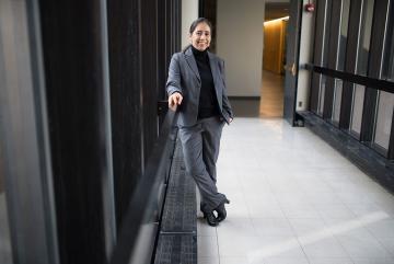 MIT Associate Professor Janelle Knox-Hayes
Image: Bryce Vickmark