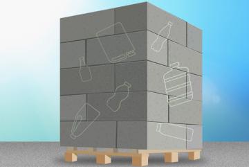 “Our technology takes plastic out of the landfill, locks it up in concrete, and also uses less cement to make the concrete, which makes fewer carbon dioxide emissions,” says assistant professor Michael Short.
Image: MIT News