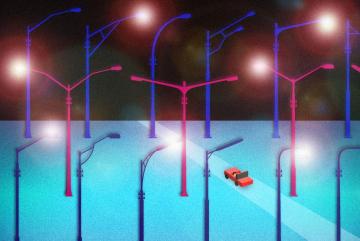 “The way we measure street lighting is still very primitive,” says Sumeet Kumar PhD ’14. Kumar and his team came up with the idea of replacing manual inspections with a set of cameras and sensors mounted on top of a vehicle, in much the sam...