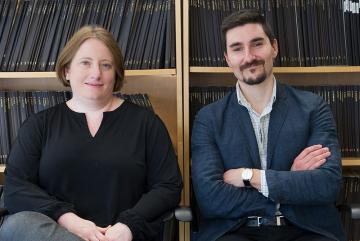 MIT Associate Professor Noelle Eckley Selin (left) and former graduate student Emil Dimanchev SM ’18 used a new method to analyze the impacts of current and proposed state-level renewable energy and carbon pricing policies. Their study yielde...