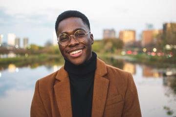 
              Ayomikun “Ayo” Ayodeji ’22 from Lagos, Nigeria, has been selected as a Rhodes Scholar for West Africa. 
              Credit: Courtesy of Ayo Ayodeji
      