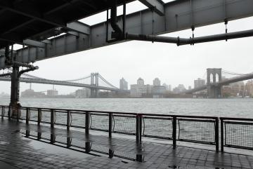 
              New York City’s East River rising during Hurricane Sandy.
              Credit: iStock
      