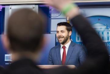 
              Brian Deese at the White House in 2021
              Photo courtesy of the White House
      