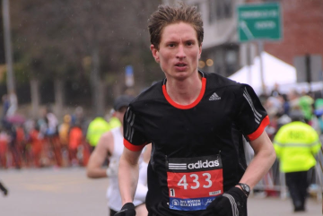 Thomas Petersen has run numerous marathons, including the 2015 Boston Marathon.Photo courtesy of Thomas Petersen