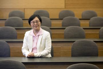 
              Siqi Zheng is the Samuel Tak Lee Champion Professor of Urban and Real Estate Sustainability.
              Photo courtesy of the MIT Center for Real Estate.
      