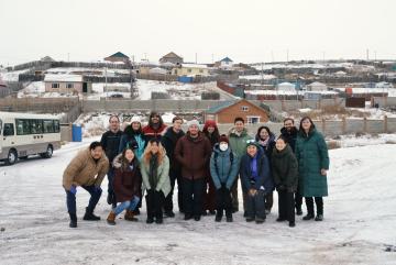 
              Students and faculty from MIT and NUM on their first meeting with GerHub, a mission-driven organization that seeks to find innovative and creative solutions to the most pressing issues in the ger areas of Mongolia.
            ...