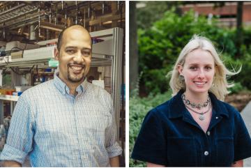 
              Associate Professor Fikile Brushett (left) and Kara Rodby PhD ’22 have demonstrated a modeling framework that can help speed the development of flow batteries for large-scale, long-duration electricity storage on the future grid.
 ...