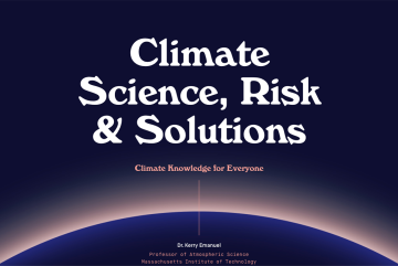 "Climate Science, Risk and Solutions" tells the story of climate change though quizzes, interactive graphics, narration, and videos.