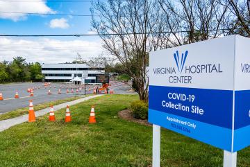 
              Assuming a return to pre-pandemic levels of employment by 2035, the study finds that Covid-19 produces a steep, 8.2 percent reduction in global GDP in 2020, but only a 2 percent reduction in 2035. Seen here: a Covid-19 center nea...