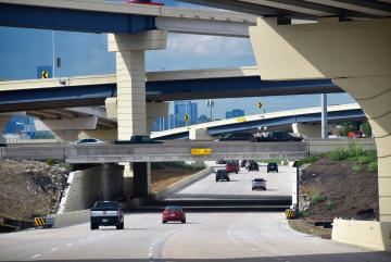 
              IH610 in Texas, pictured here, offers an example of concrete pavements. Pavements are one of many applications for concrete.
          