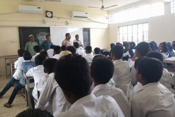 The Jameel Observatory-CREWSnet project has established its first adaptation fortress at the Baradal Aftab Uddin Collegiate School in the Satkhira district of Bangladesh. It is designed to protect residents from extreme heat and tropical storms that plague the region.
