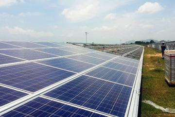 Haloe Energie solar photovoltaic plant in Andhra Pradesh, India Photo: Penn State