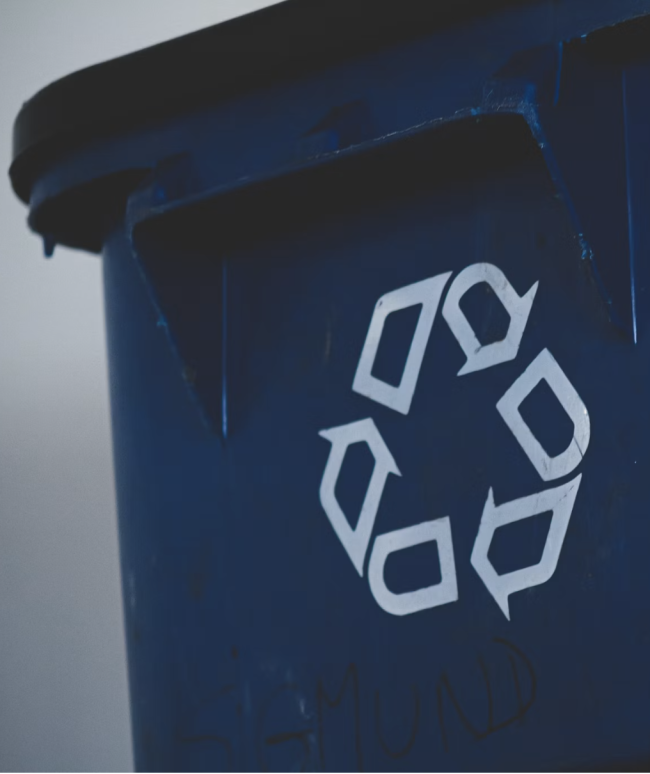 Recycle and reuse.
